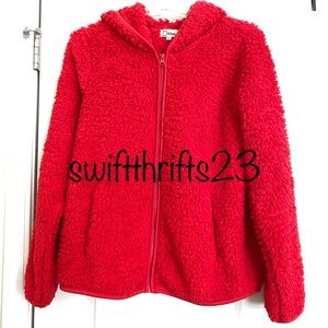 Sherpa Women’s Zip Up Jacket With Hood